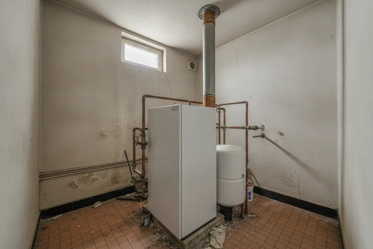 Après : pompe à chaleur réversible installée après bilan thermique dans le Comtat